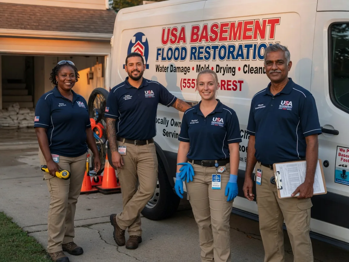 Basement Flood Cleanup company in Morrill, ME